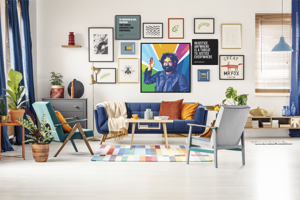 How to Decorate Your Living Room with Canvas Art Prints