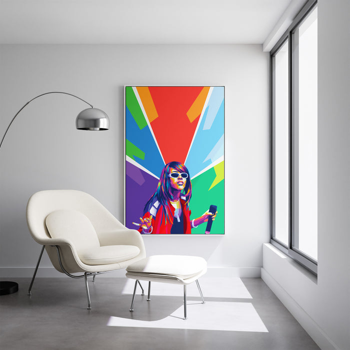 Aaliyah - One In A Million - Canvas Print