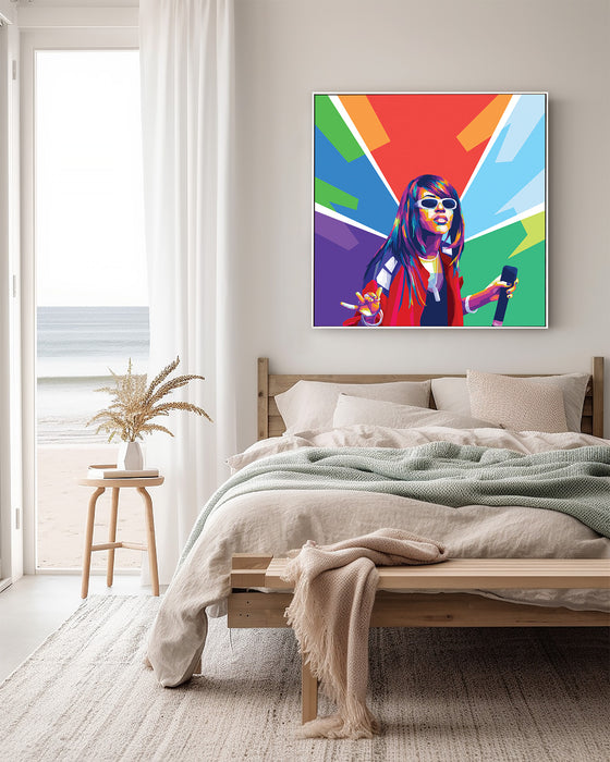 Aaliyah - One In A Million - Canvas Print