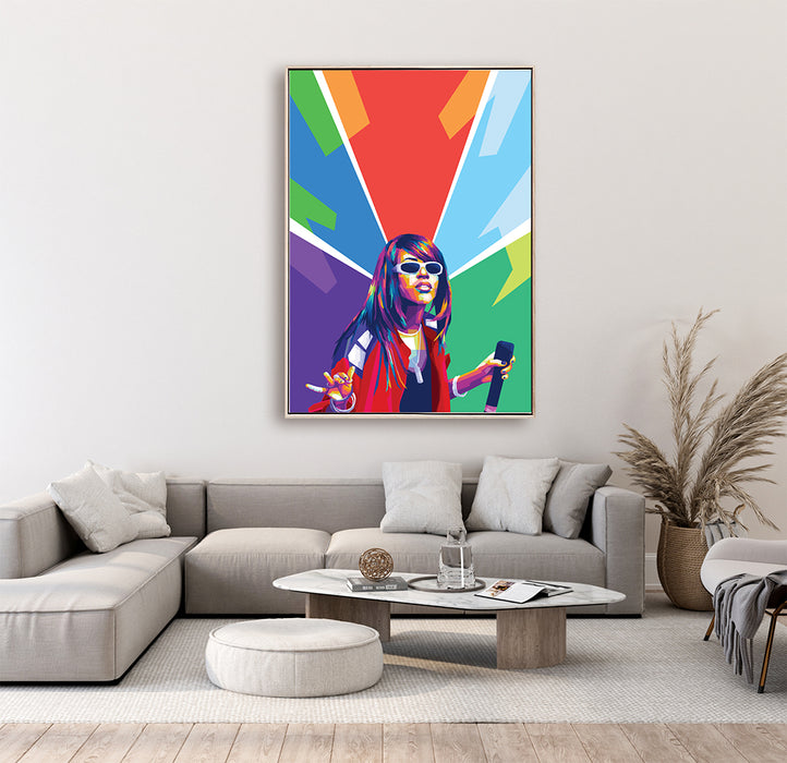 Aaliyah - One In A Million - Canvas Print