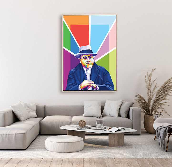 Al Capone - Boss Portrait - Canvas Print