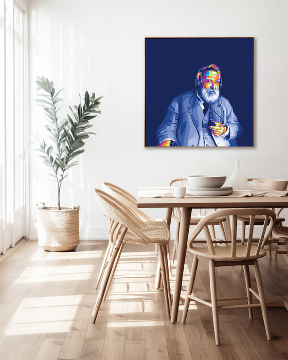 Alexander Graham Bell - Inventor - Canvas Art Print