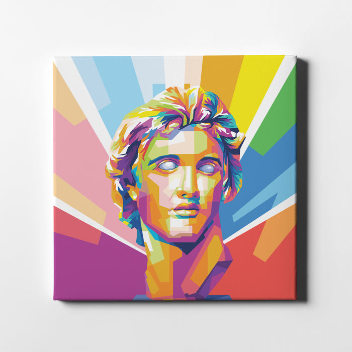 Alexander the Great - Sculpture - Canvas Art Print