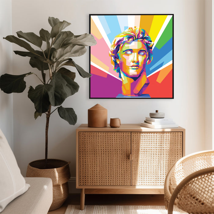 Alexander the Great - Sculpture - Canvas Art Print