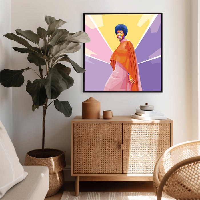 Aretha Franklin - Respect - Canvas Print