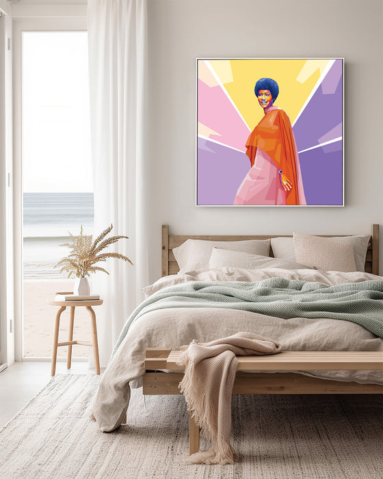 Aretha Franklin - Respect - Canvas Print