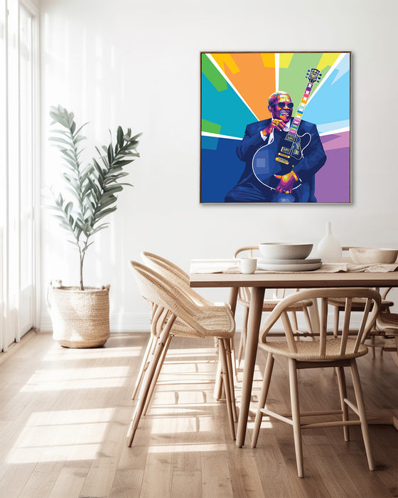 B.B. King - The Thrill Is Gone - Canvas Print