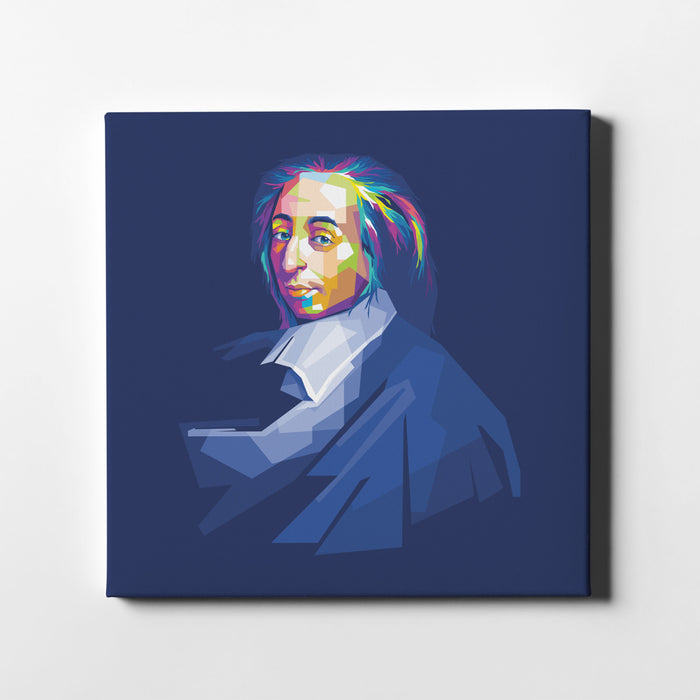 Blaise Pascal - French Mathematician - Canvas Print