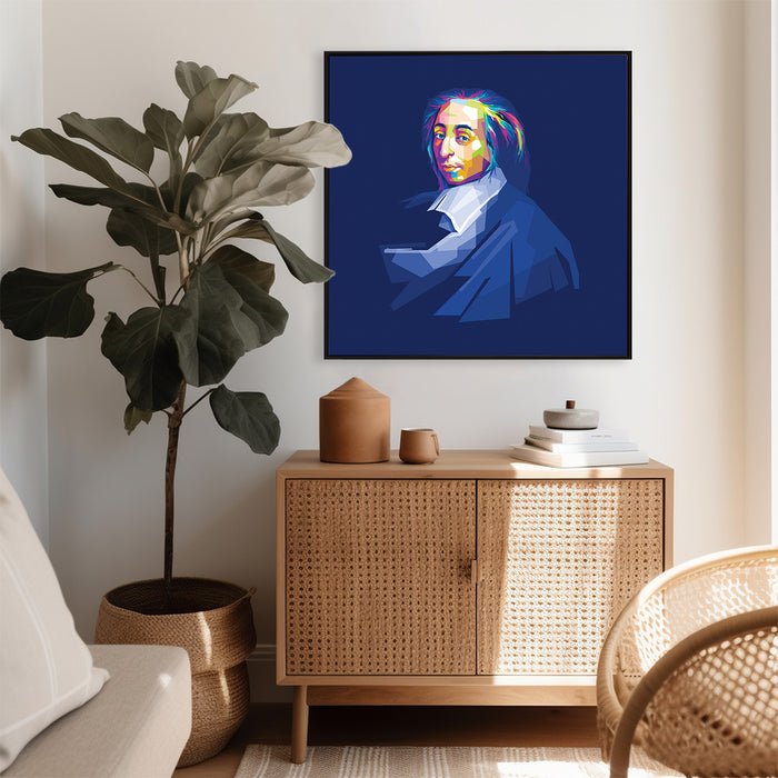 Blaise Pascal - French Mathematician - Canvas Print