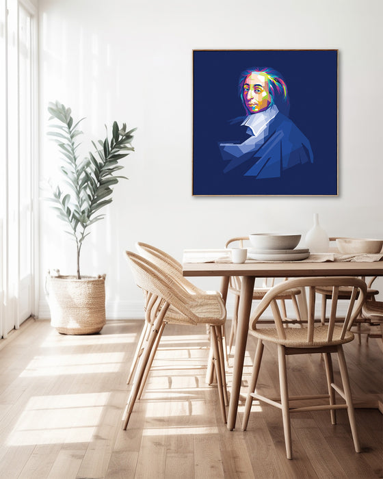 Blaise Pascal - French Mathematician - Canvas Print