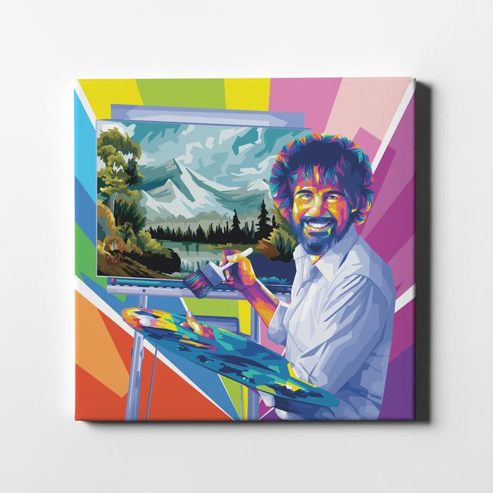 Bob Ross - American Painter - Canvas Art Print