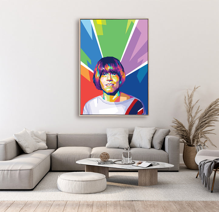 Brian Jones - The Rolling Stones - Canvas Art Print