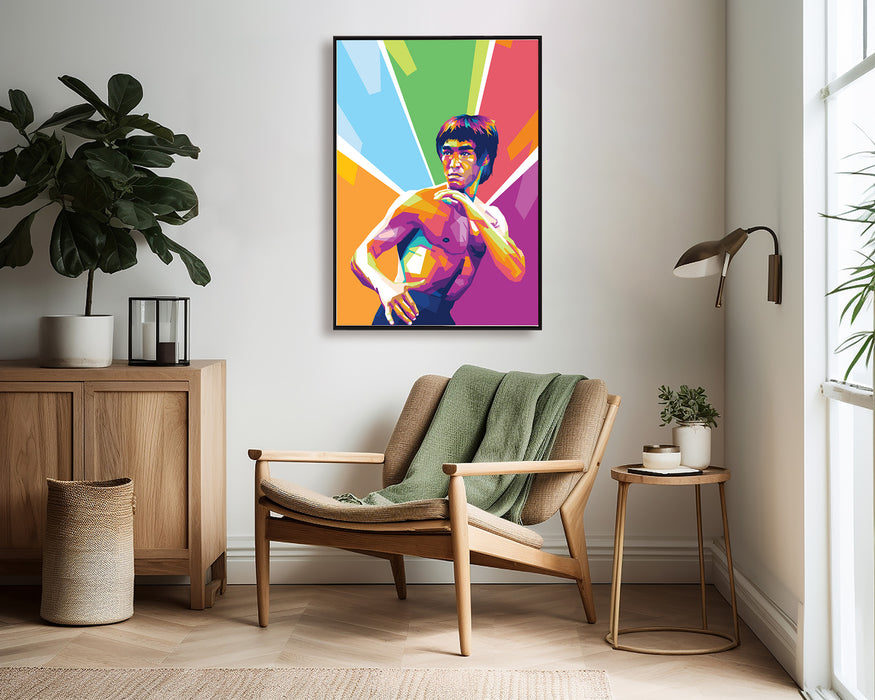 Bruce Lee - Way of the Dragon - Canvas Print