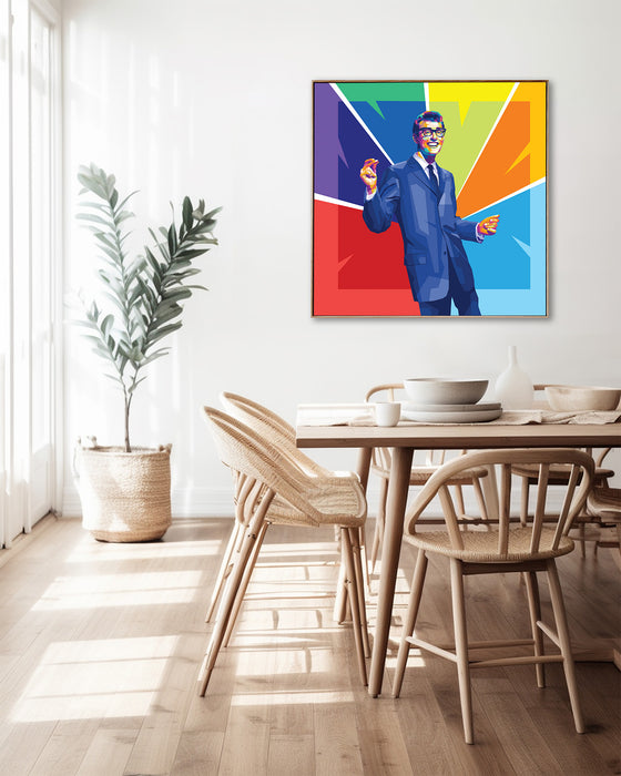 Buddy Holly - The Crickets - Canvas Print