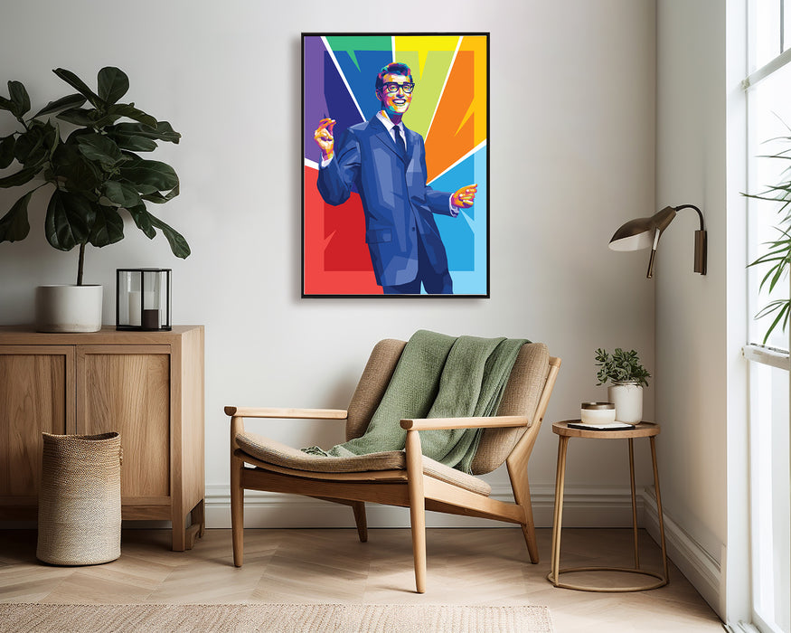 Buddy Holly - The Crickets - Canvas Print