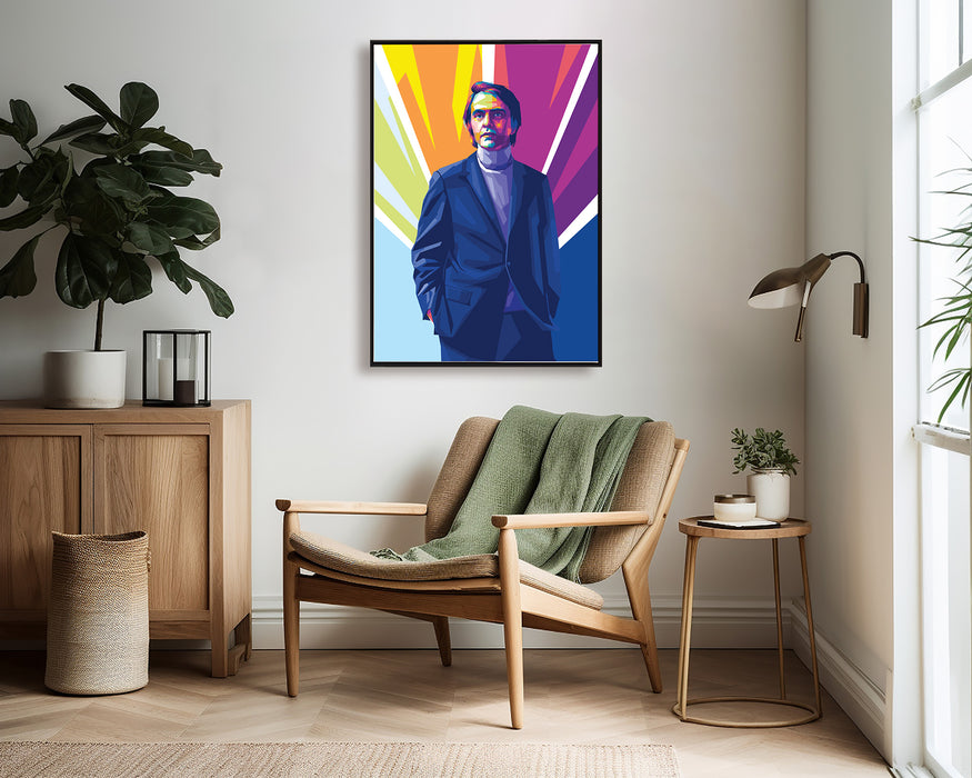 Carl Sagan - American Astronomer - Canvas Art Print