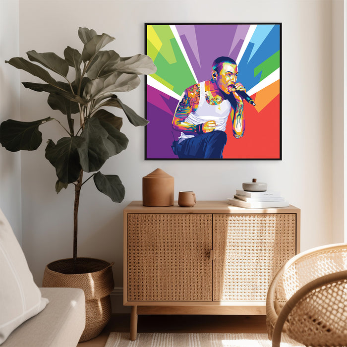 Chester Bennington - Linkin Park - Canvas Print