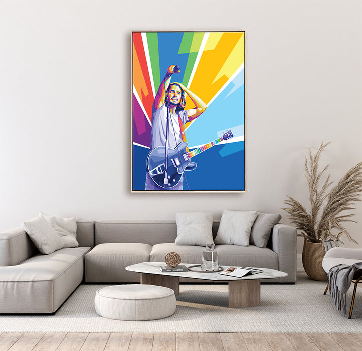 Chris Cornell - Like a Stone - Canvas Print