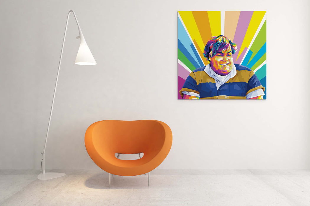 Chris Farley - American Comedian - Canvas Art Print