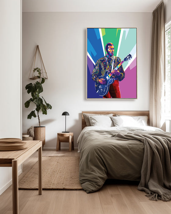 Chuck Berry - Johnny B Goode - Canvas Print