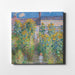 Modern art poster of Claude Monet's The Artist's Garden at Vétheuil