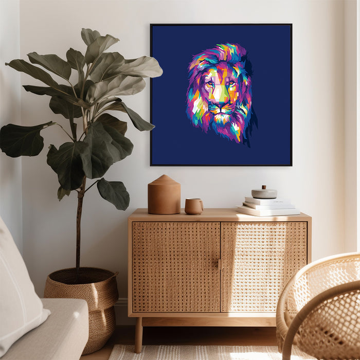 Colorful Lion