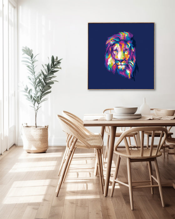 Colorful Lion