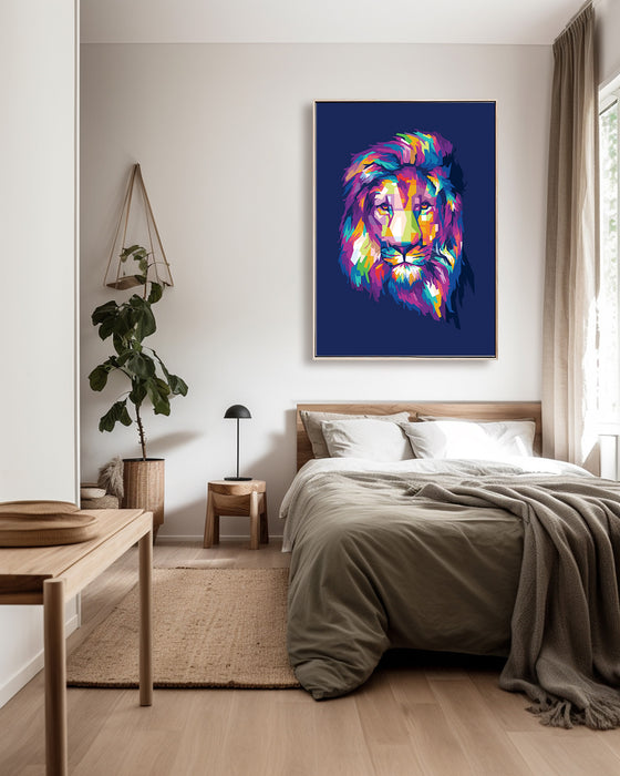 Colorful Lion