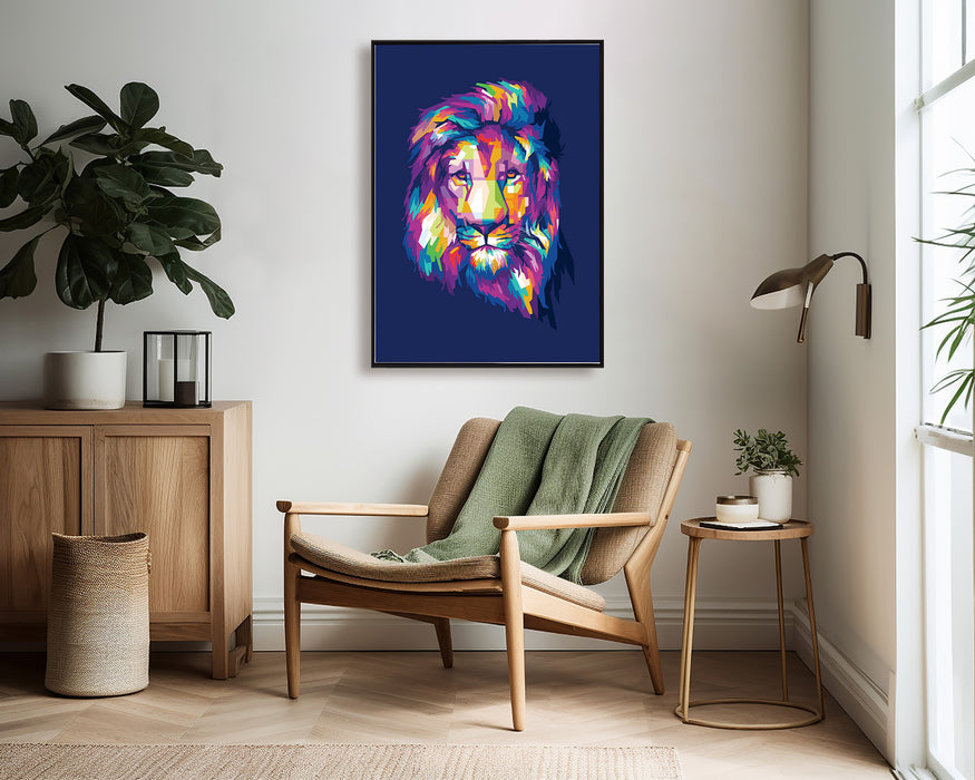 Colorful Lion