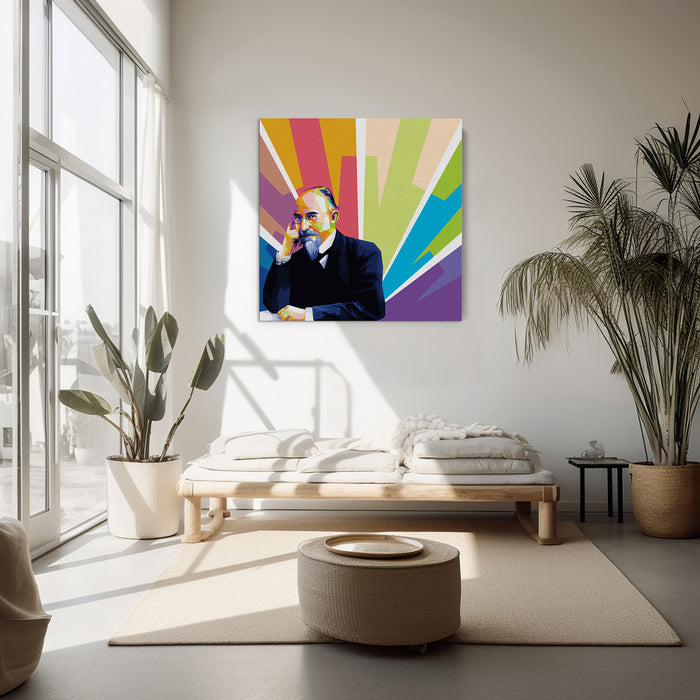 Erik Satie - French Composer - Canvas Art Print