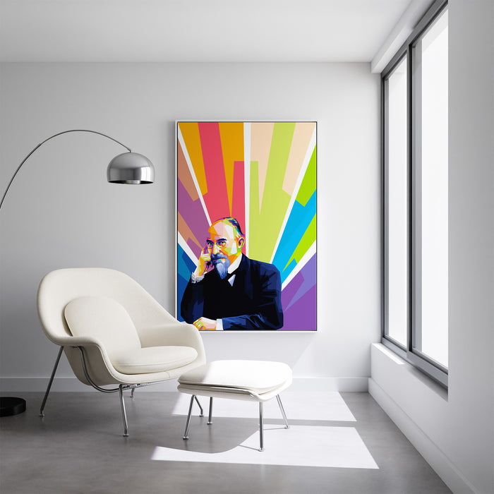 Erik Satie - French Composer - Canvas Art Print