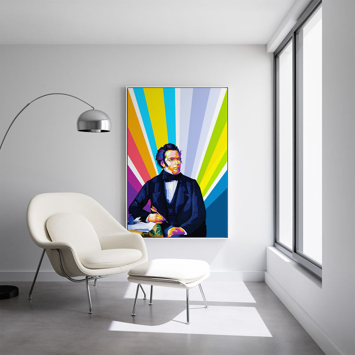 Franz Schubert - Austrian Composer - Canvas Art Print