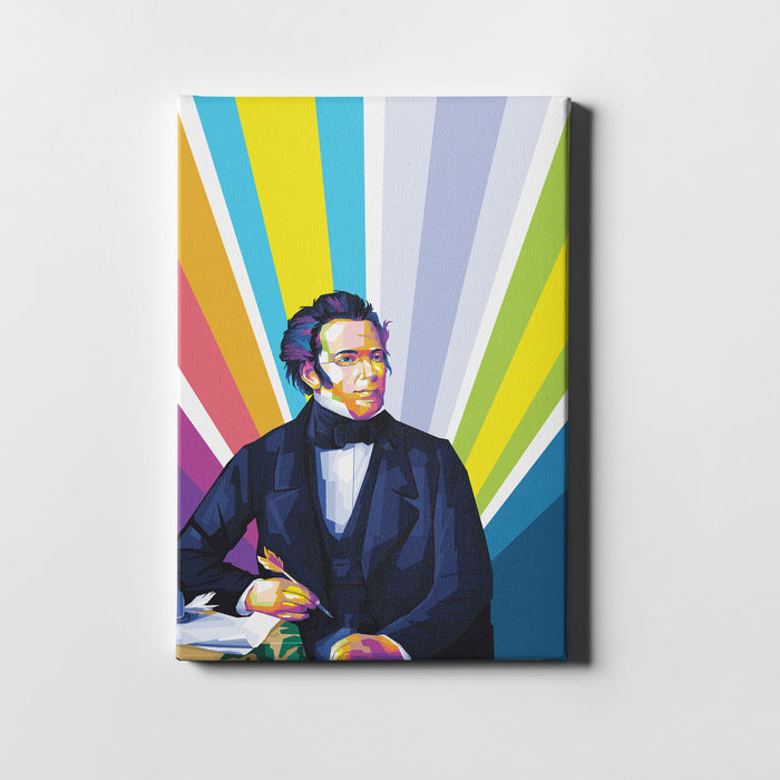 Franz Schubert - Austrian Composer - Canvas Art Print