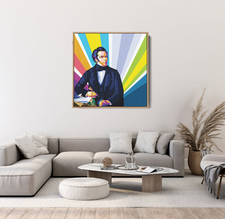 Franz Schubert - Austrian Composer - Canvas Art Print