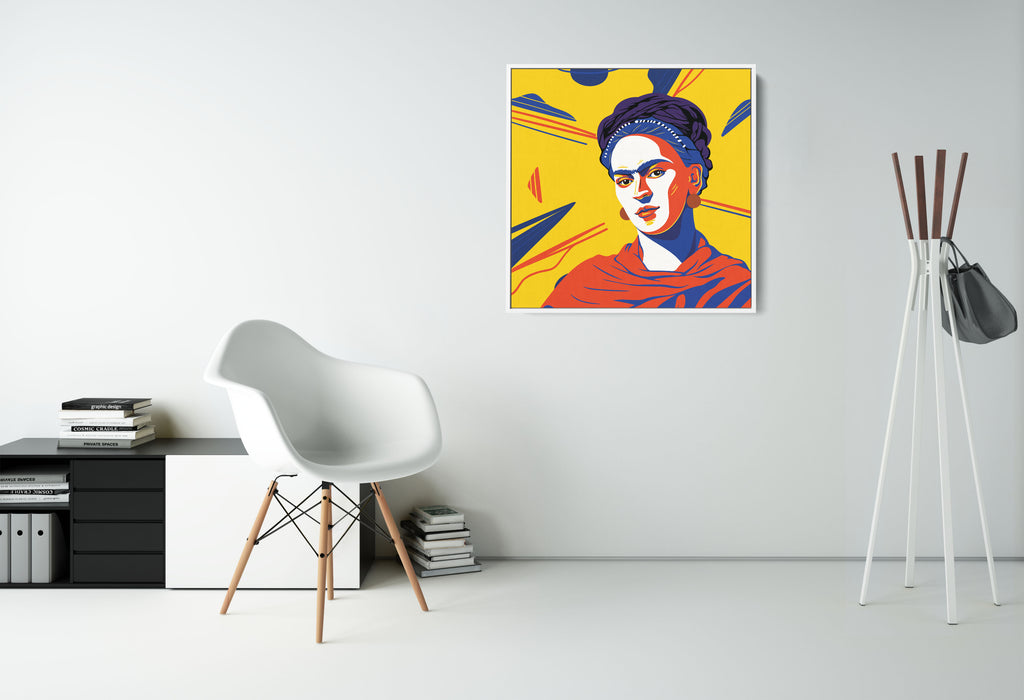 Frida Kahlo - Colorful Portrait