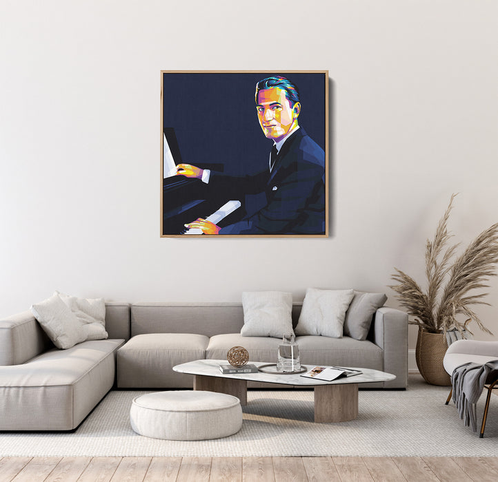 George Gershwin - American Composer - Canvas Art Print