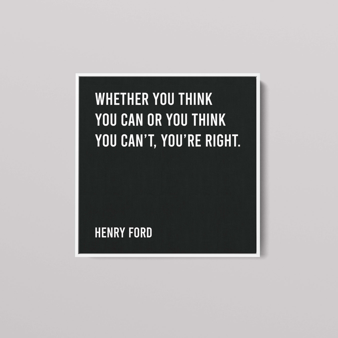 Henry Ford - Canvas Prints