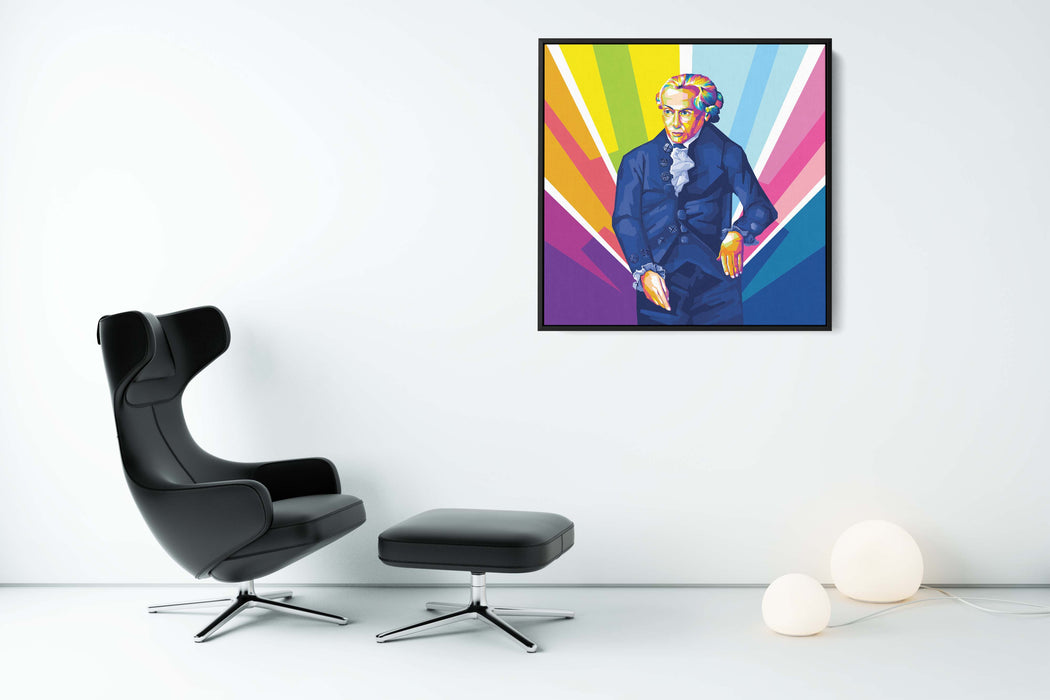 Immanuel Kant - German Philosopher - Canvas Print