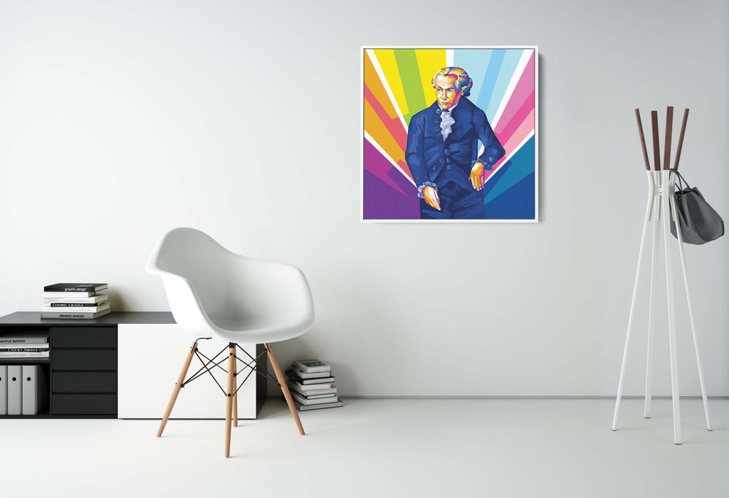 Immanuel Kant - German Philosopher - Canvas Print