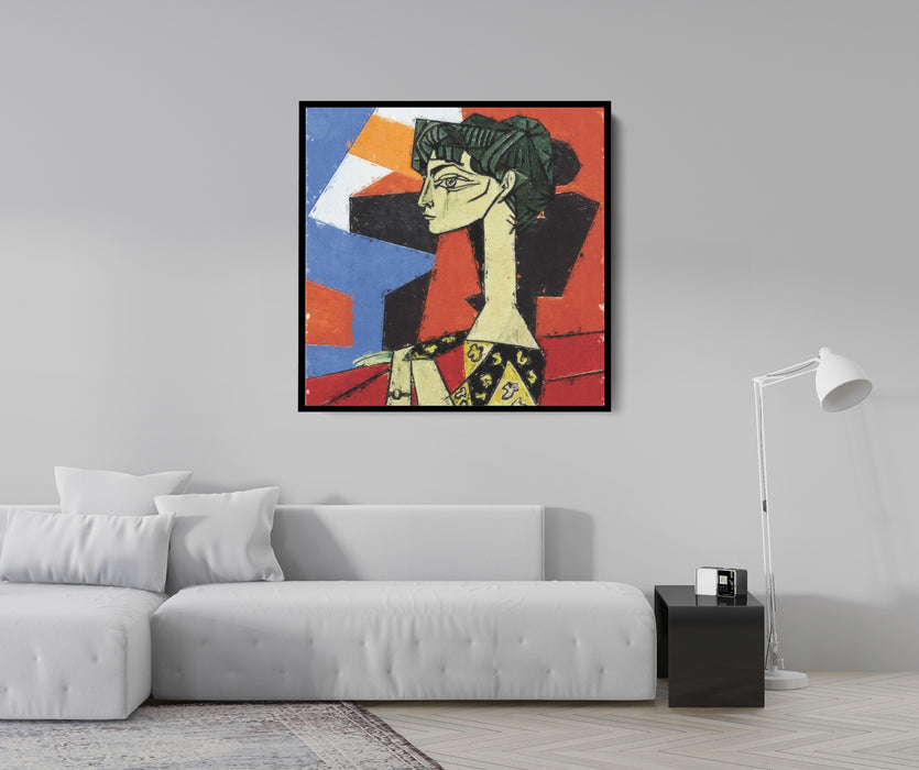 Pablo Picasso - Jacqueline with flowers - Canvas Art