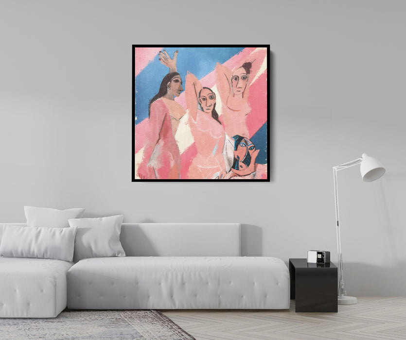 Pablo Picasso - Les Demoiselles d'Avignon - Canvas Art Print