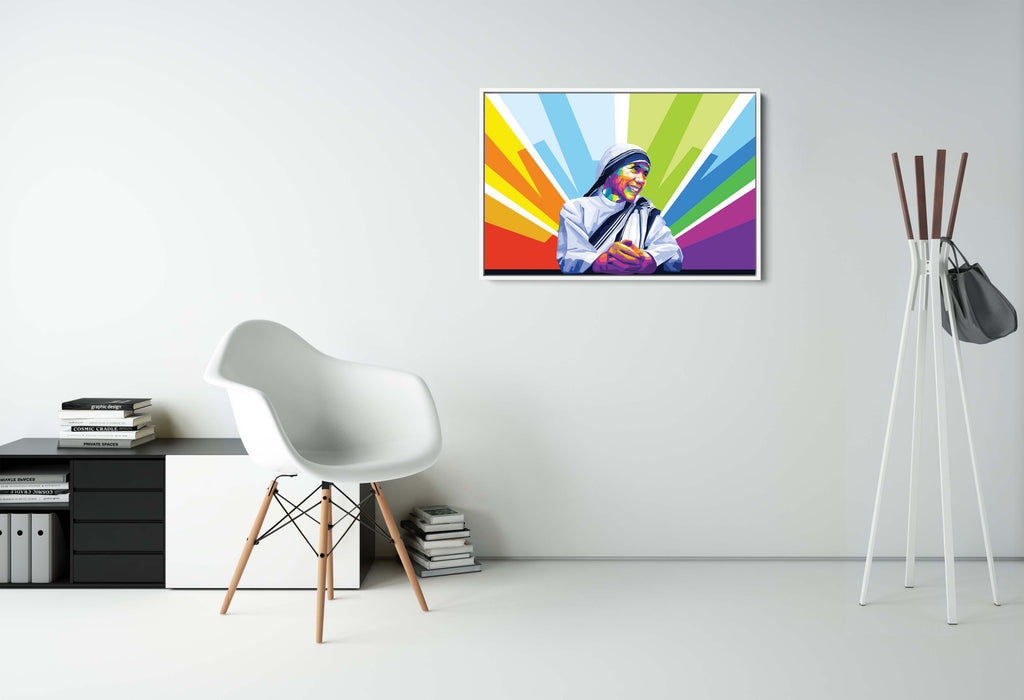 Mother Teresa - Catholic Nun - Canvas Print