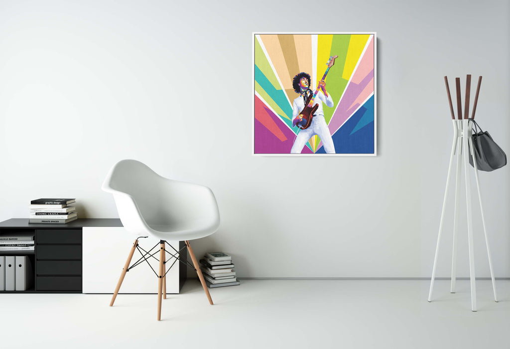 Phil Lynott - Irish Singer - Canvas Art Print