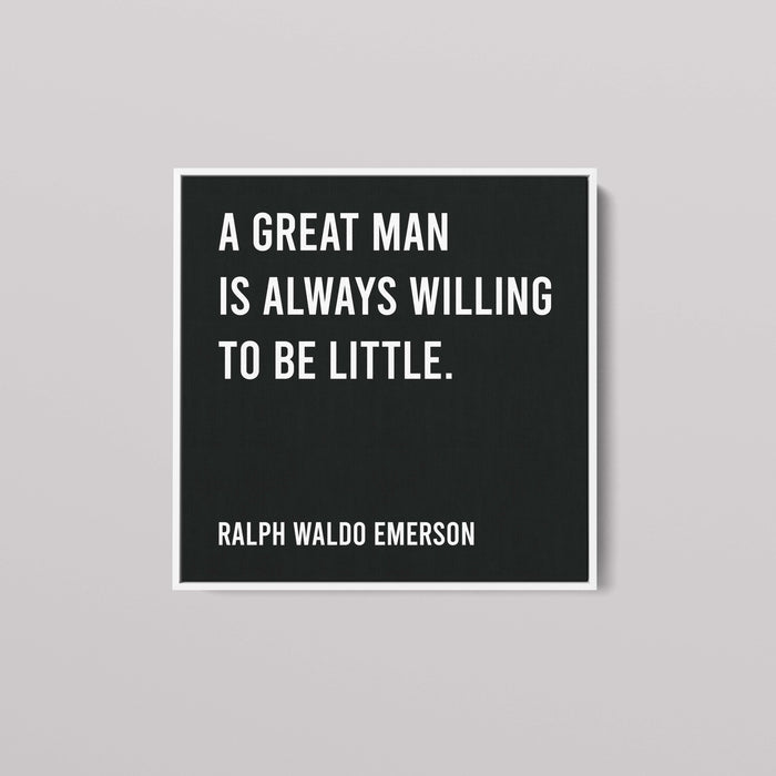 Ralph Waldo Emerson - A Great Man