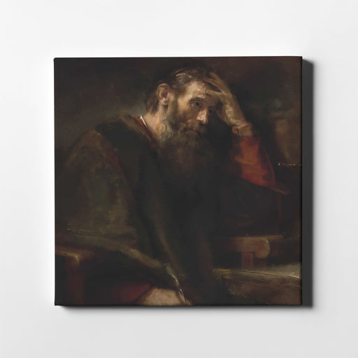 Modern art poster of Rembrandt's The Apostle Paul 