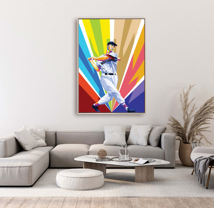 Ted Williams - American Baseball Player - Boston Red Sox