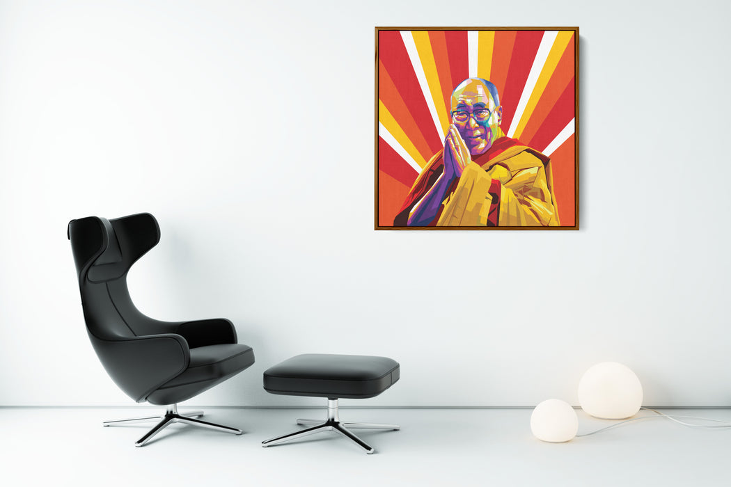 Dalai Lama - Buddhist Teacher - Canvas Art Print