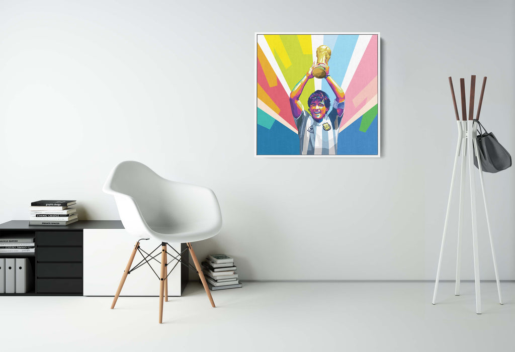 Diego Maradona - The Legend - Canvas Print