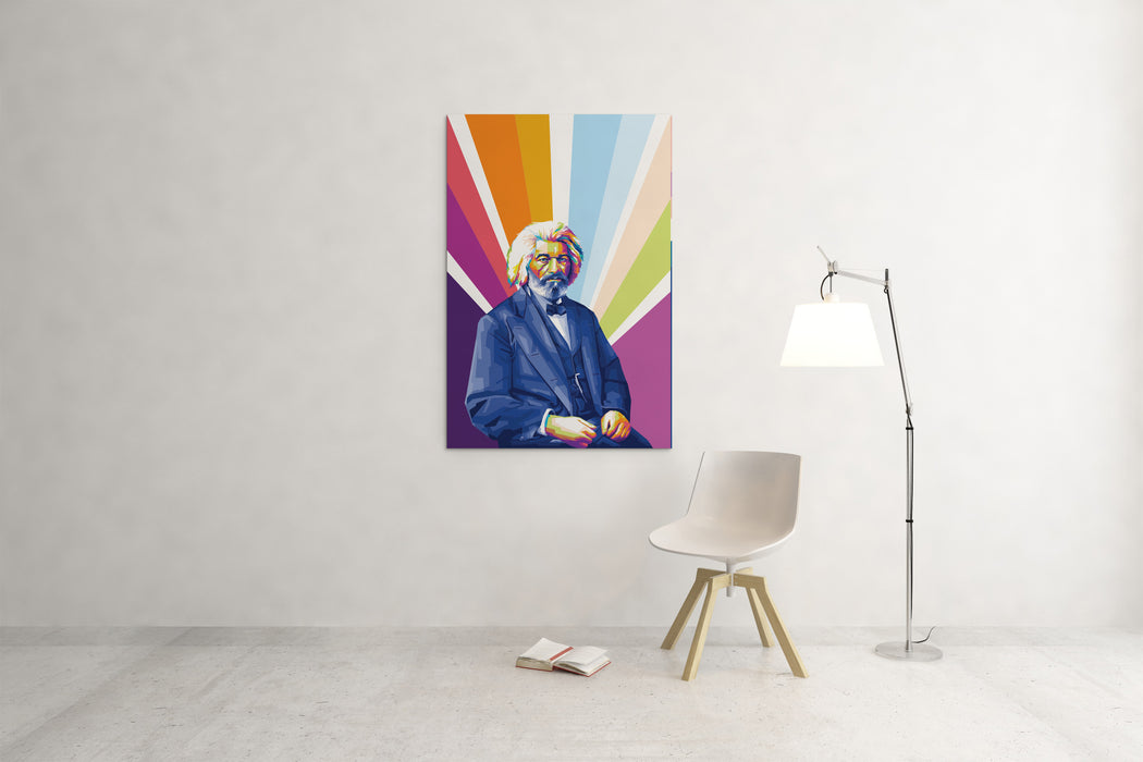 Frederick Douglass - Portrait - Canvas Art Print