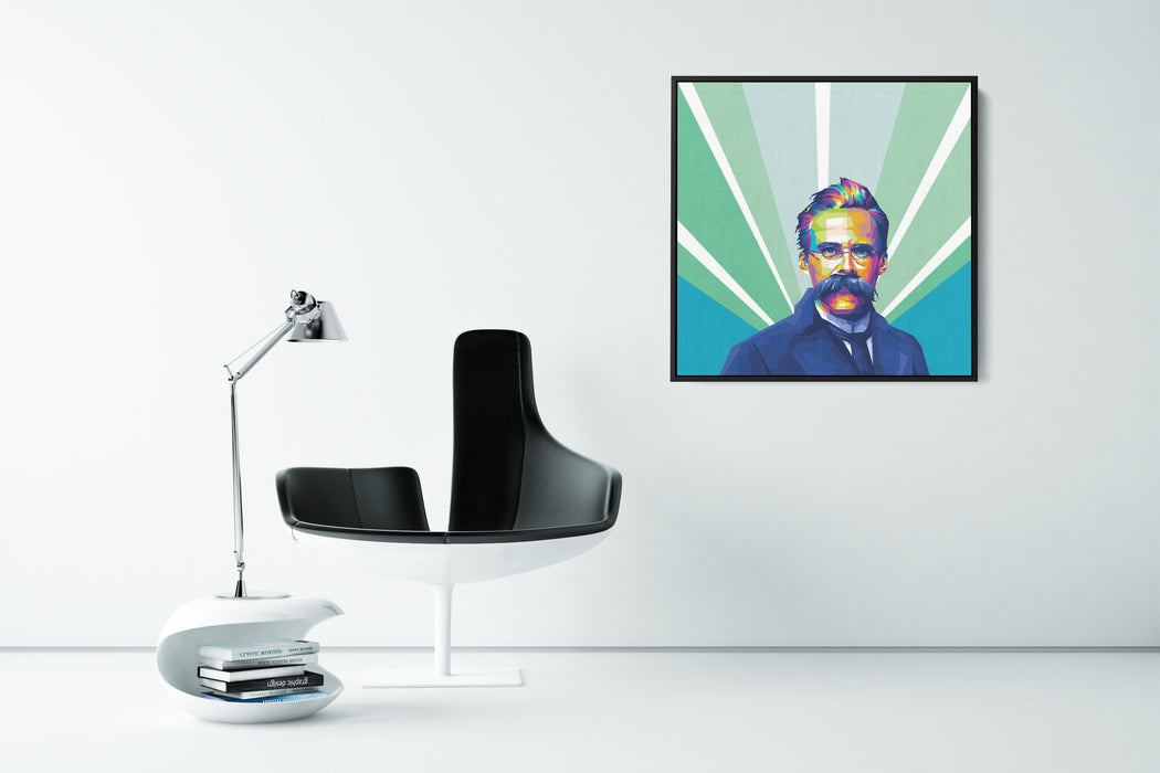 Friedrich Nietzsche - German Philosopher - Canvas Print